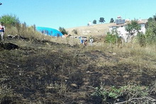 Çokçapınar Köyünde Yangın