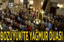 Yangın İçin Bozüyük'te Yağmur Duası