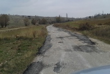 Çokçapınar Yolunda Yama Çalışması