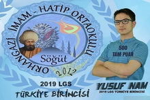 2019 LGS Türkiye 1. si Bilecik'ten