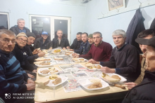 Helva ve muhabbet tatlı geldi