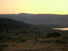 Barajda gün batımı - gürcan gönderdi.